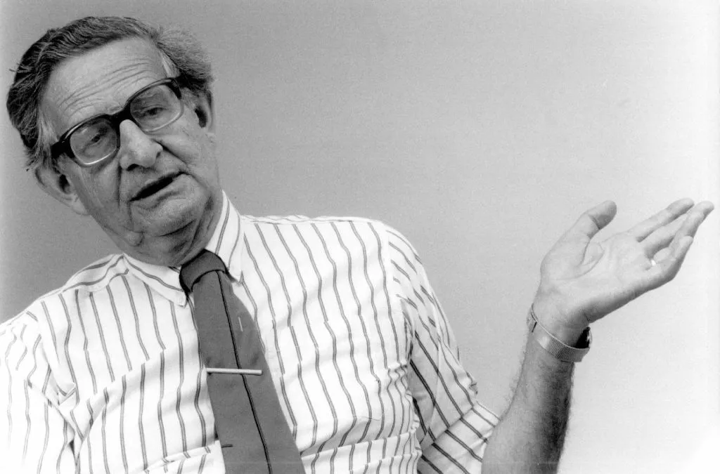 Hans Eysenck. AFP, Getty Images