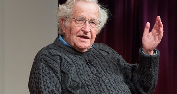 Noam Chomsky. Image by harvard.edu.